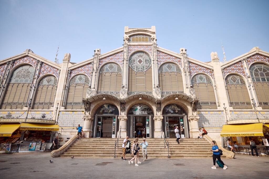 Central Market of Valencia interior