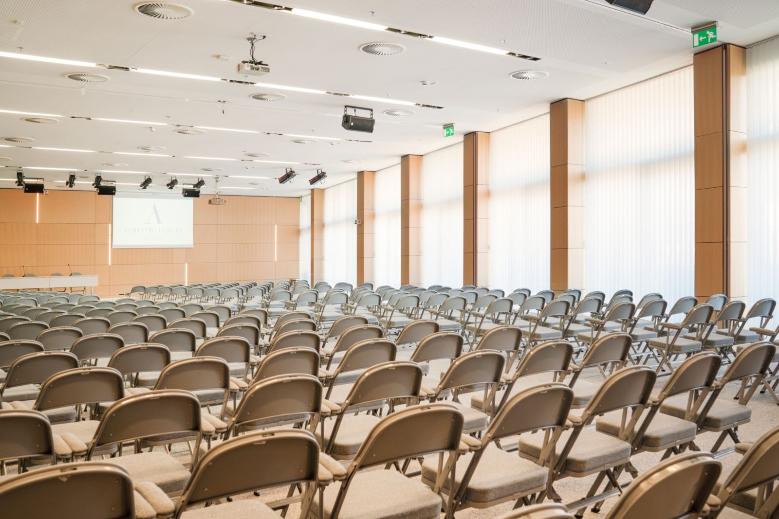 Conference hall seating